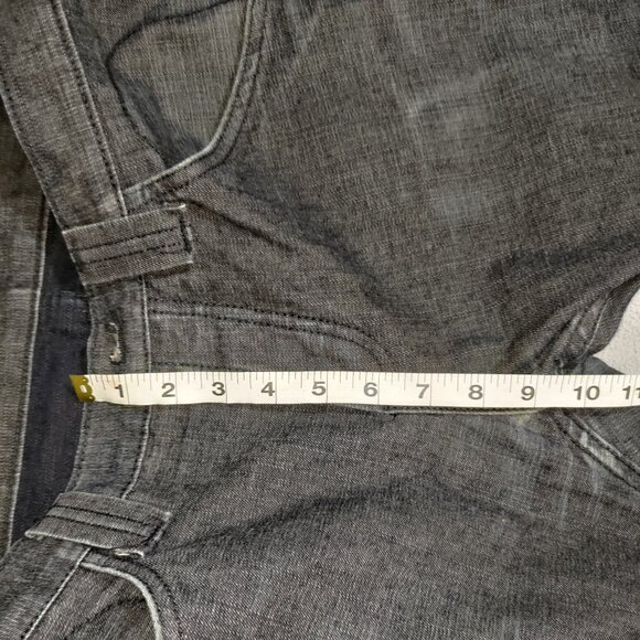 Crate "The Sally" Denim Jeans Selvedge Slim Fit Gray 32 X 32 Made in USA - Picture 10 of 12